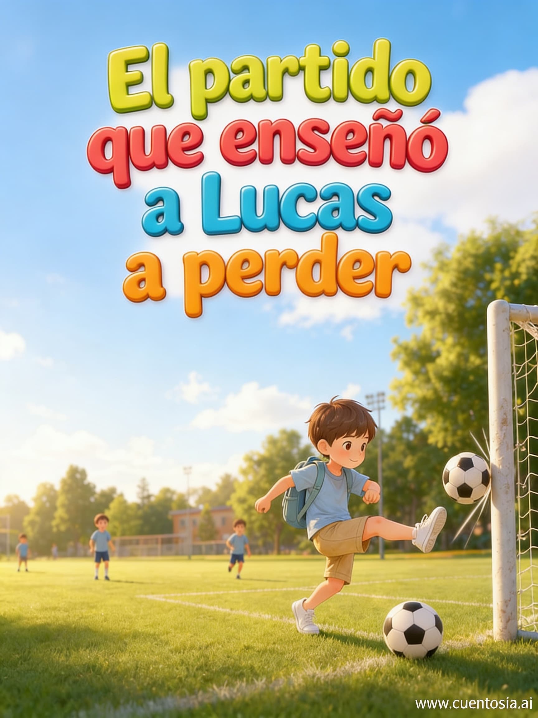 Portada: Lucas y el partido que le enseñó a perder