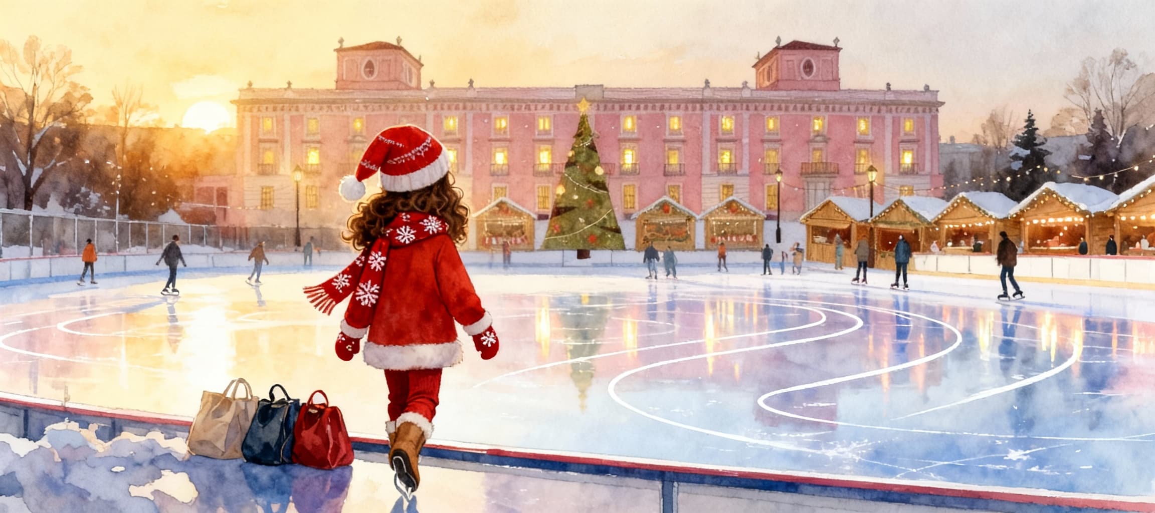 Luci y la magia sobre hielo en Boadilla