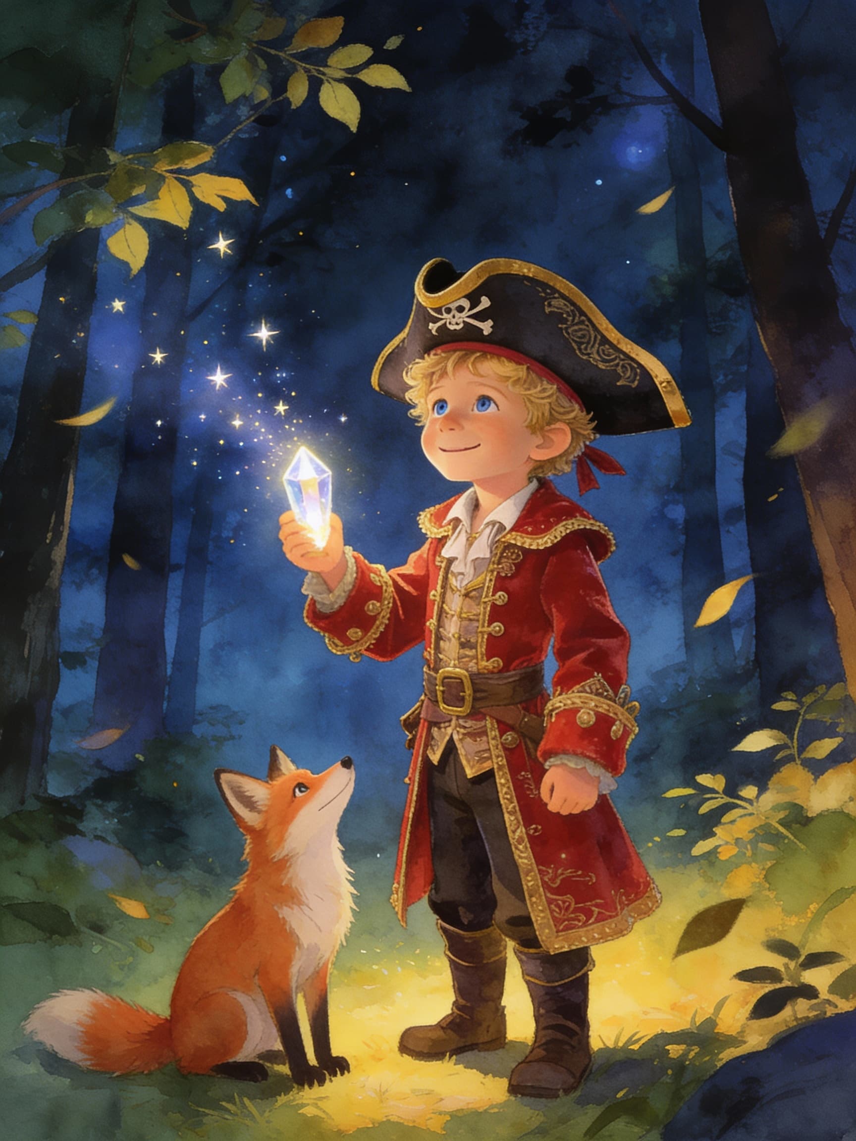Ilustración de la escena 10: Las aventuras del capitán Leo