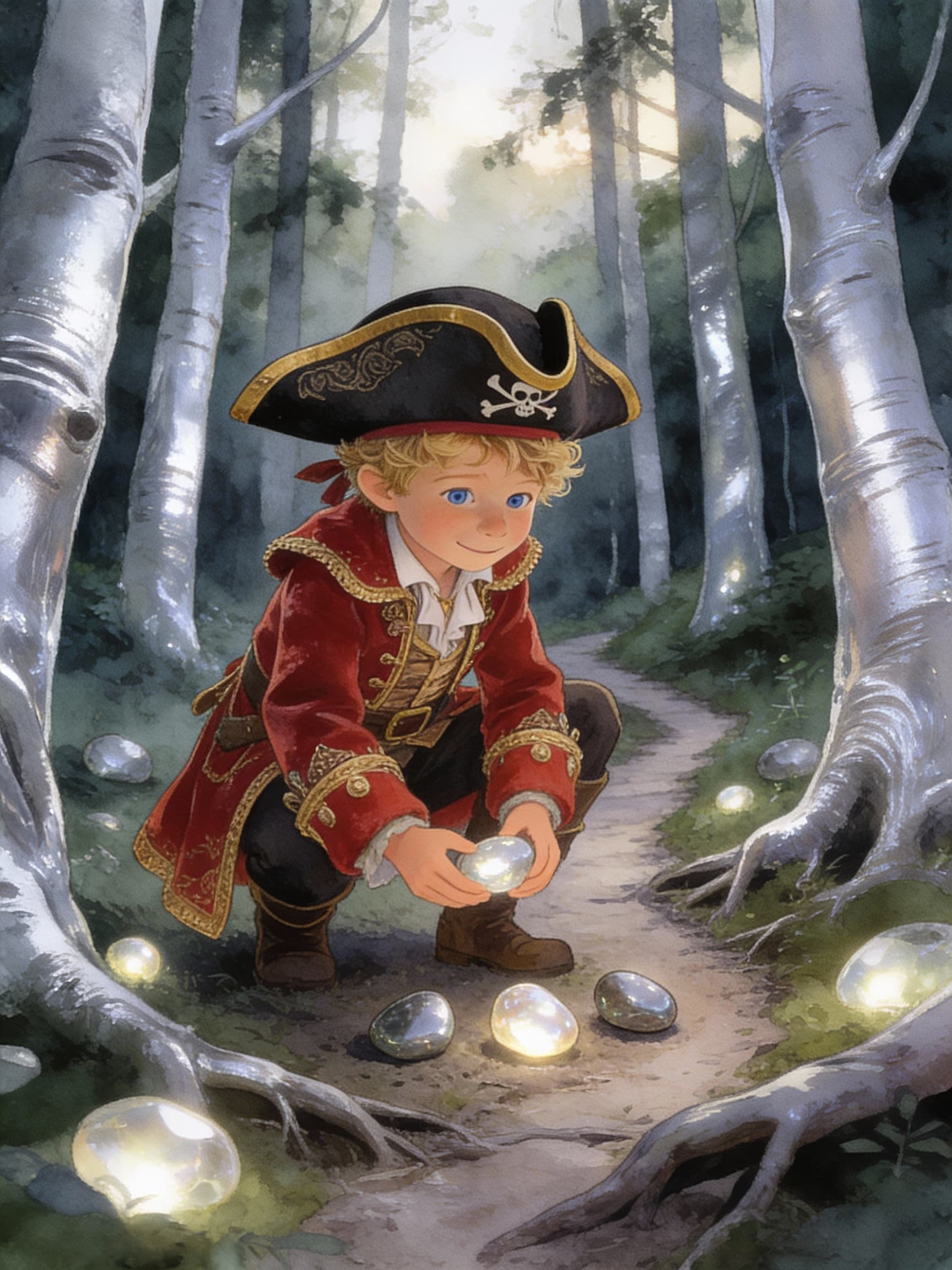 Ilustración de la escena 4: Las aventuras del capitán Leo