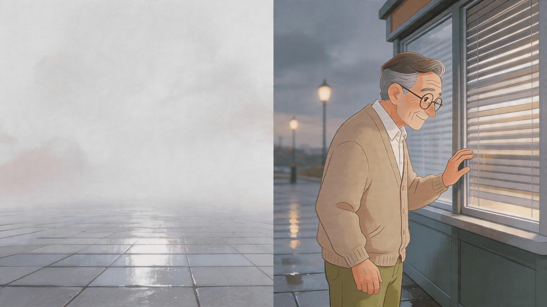 Ilustración de la escena 3: El álbum que el abuelo nunca cerró