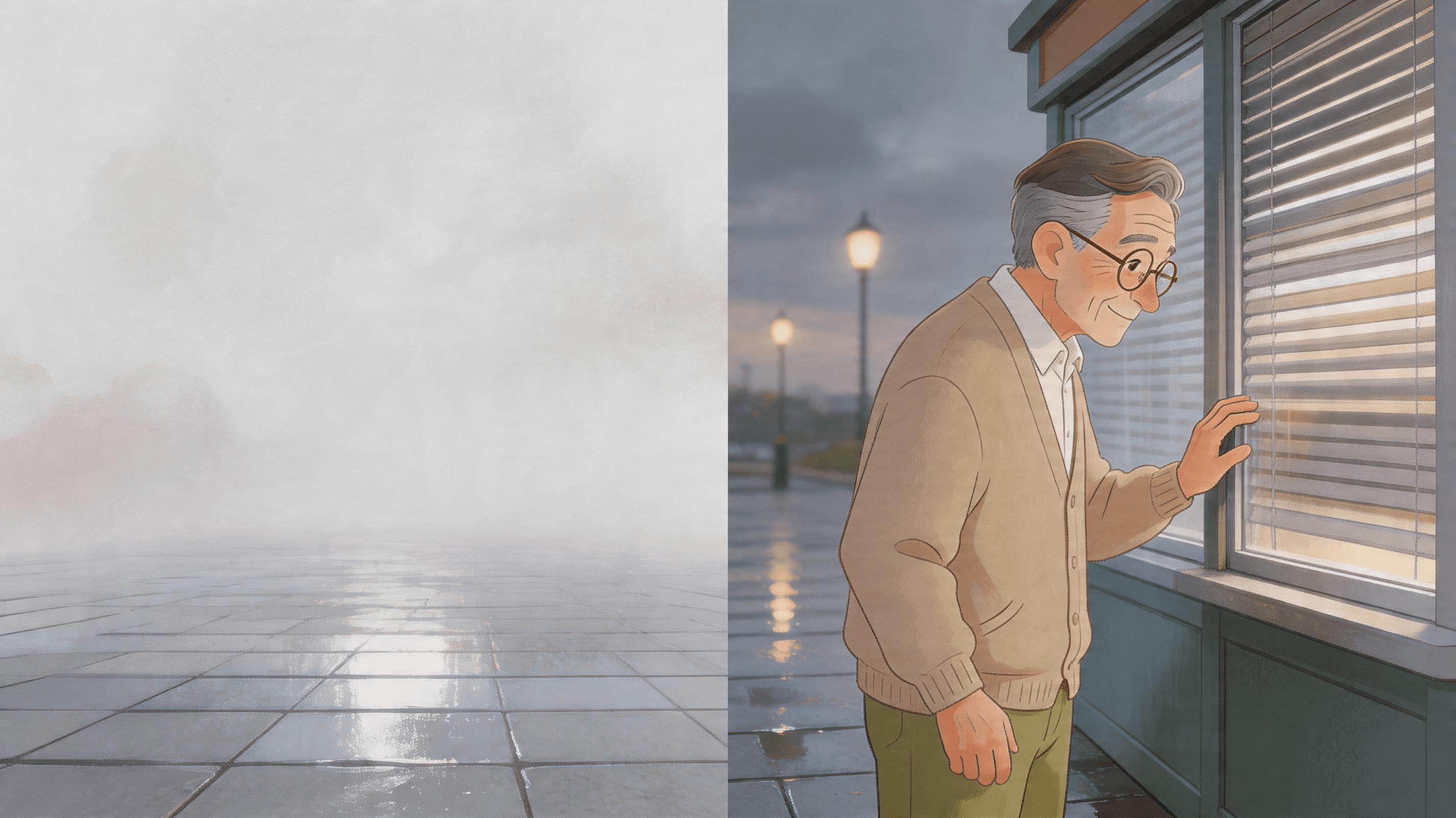 Ilustración de la escena 3: El álbum que el abuelo nunca cerró