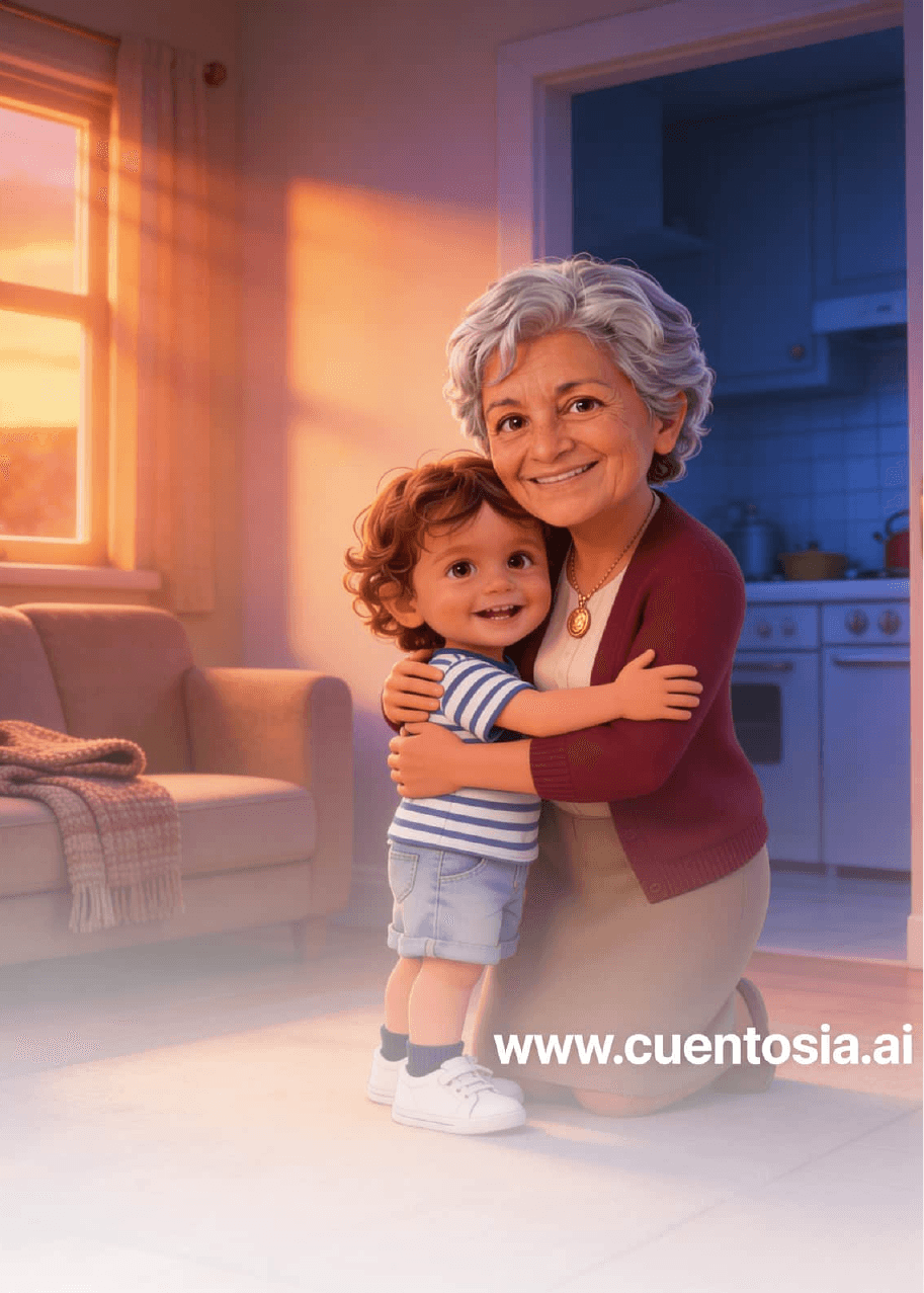 Para los abuelos — La contraportada
