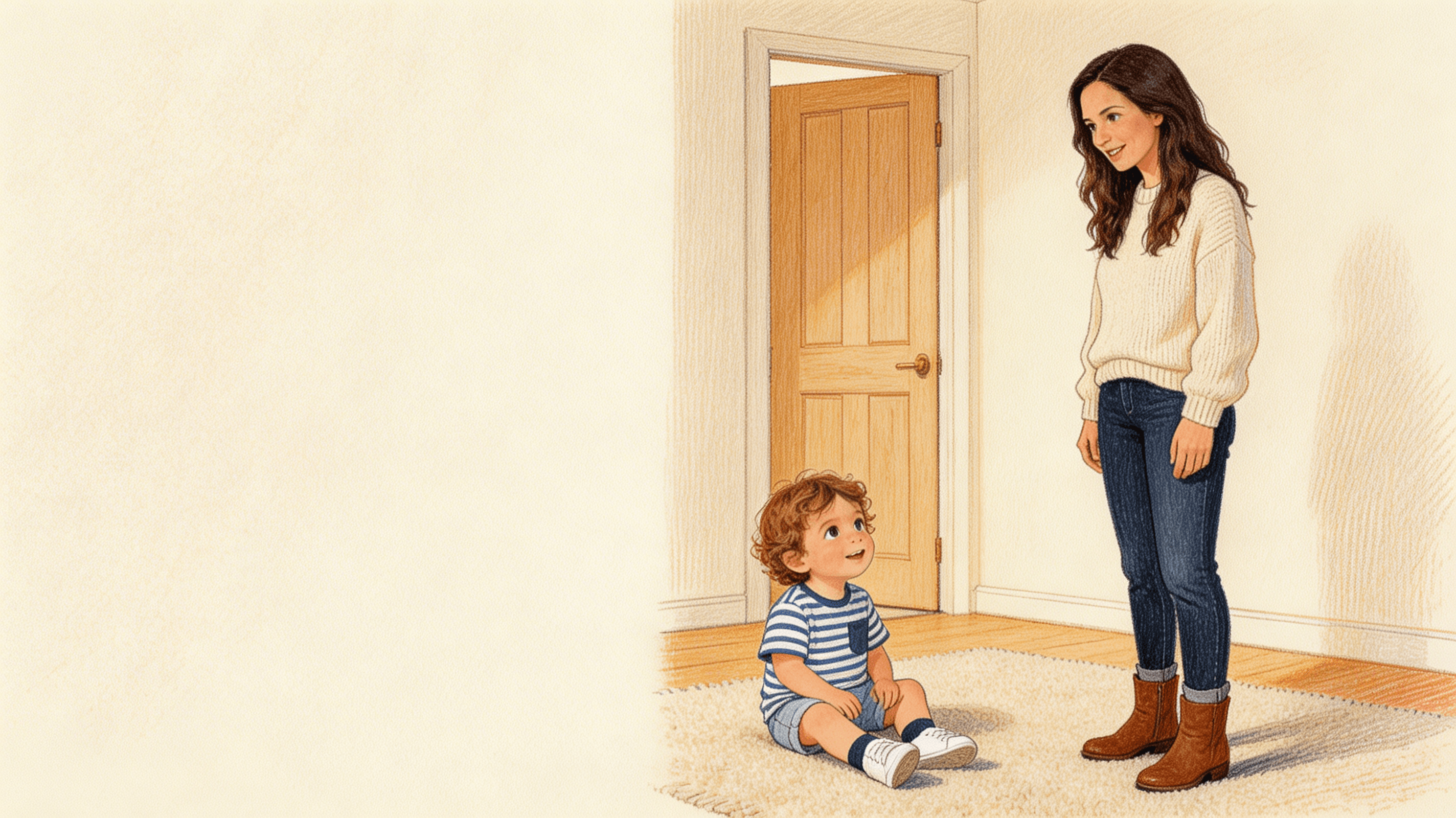 Ilustración de la escena 5: El día que mamá fue pequeña