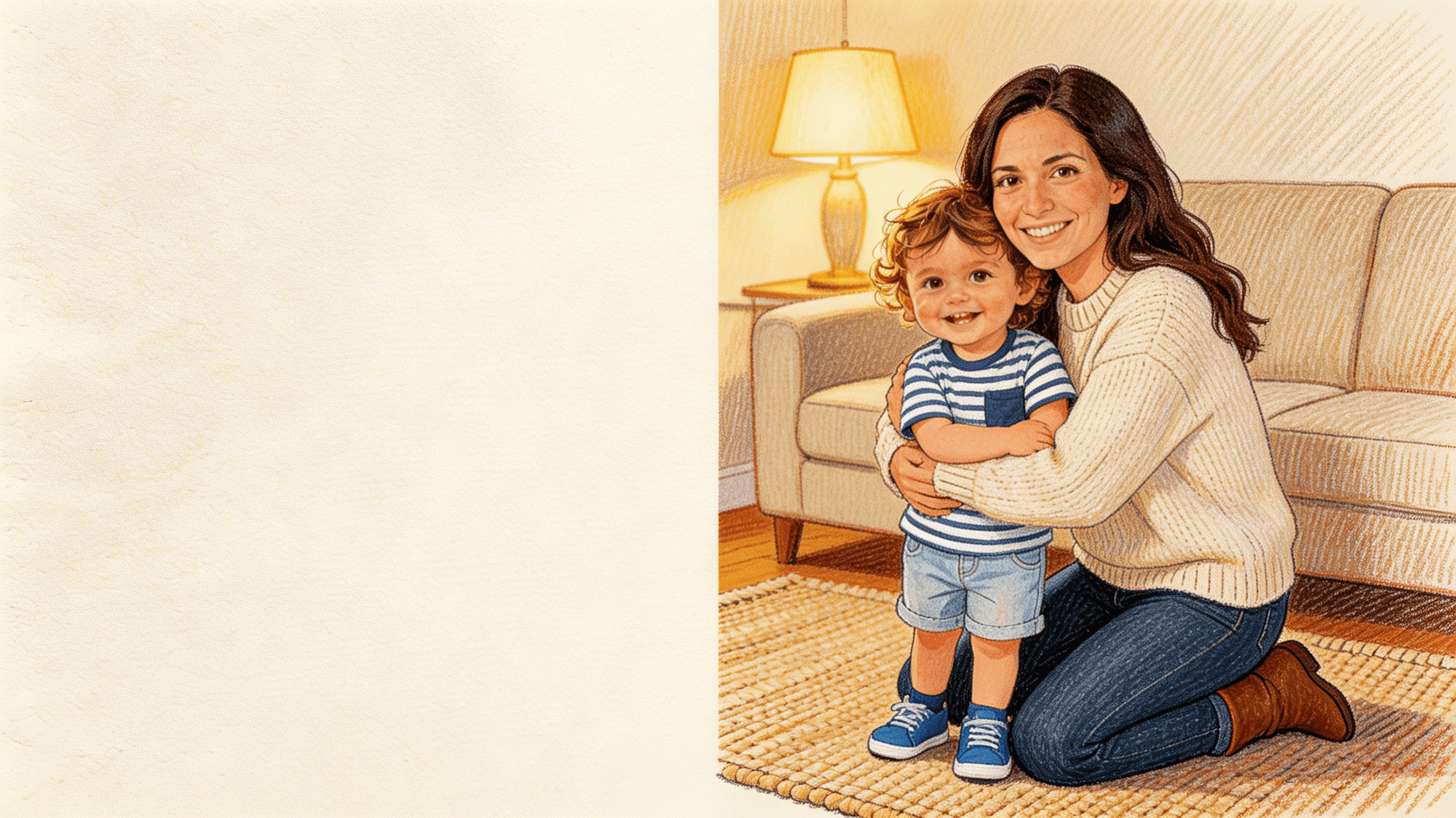 Ilustración de la escena 7: El día que mamá fue pequeña