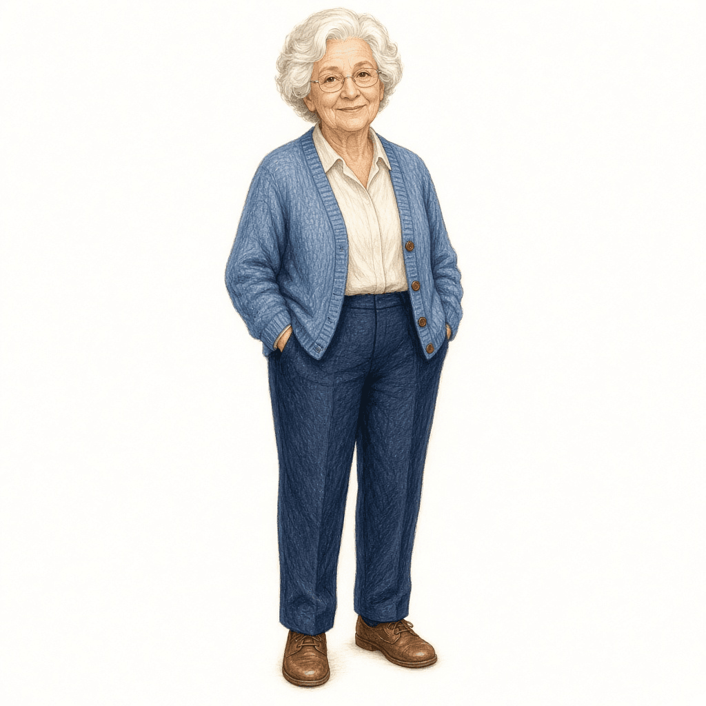 Retrato ilustrado de Carmen