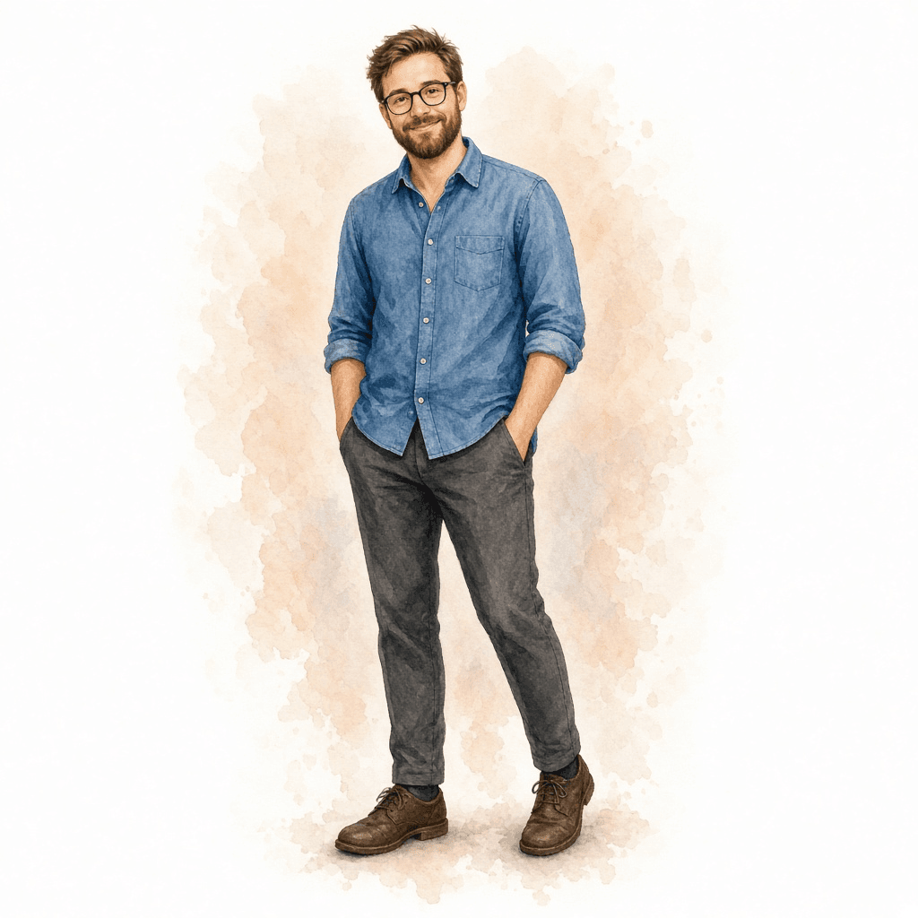 Retrato ilustrado de Dani
