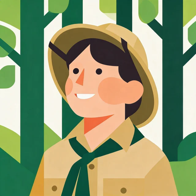 Ejemplo de estilo Diseño Plano en CuentosIA