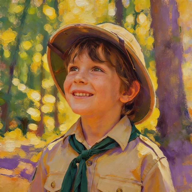 Estilo óleo impresionista