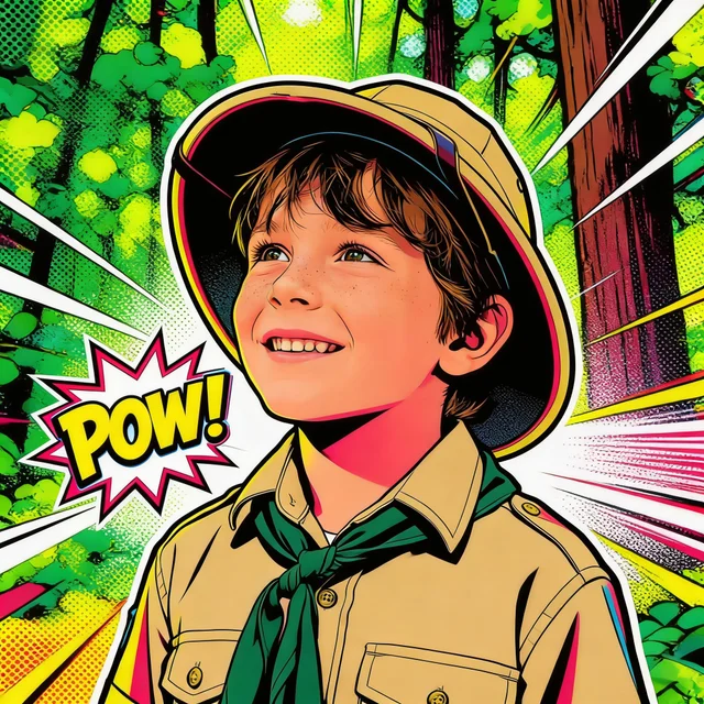 Ejemplo de estilo Pop Art en CuentosIA